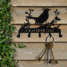 Load image into Gallery viewer, A Blackbird Sang - Key Hooks - Various Designs

