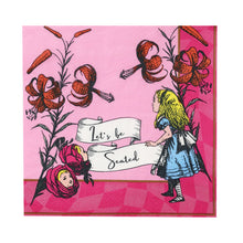 Load image into Gallery viewer, Alice in Wonderland Napkins
