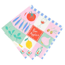 Load image into Gallery viewer, Bon Appetit Colourful Napkins
