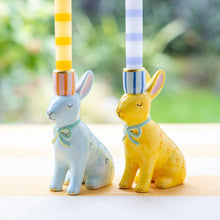 Load image into Gallery viewer, Ceramic Bunny Candle Holders
