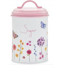 Load image into Gallery viewer, Butterfly Garden Tea, Coffee &amp; Sugar Storage - Set of 3
