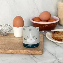 Load image into Gallery viewer, Wind - Up Kitchen Timer - Cat
