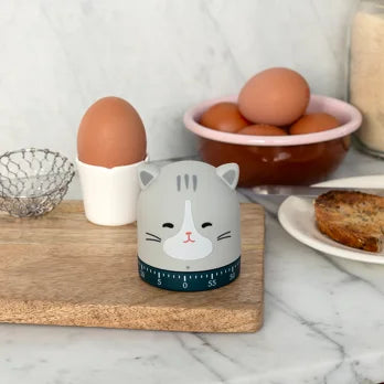 Wind - Up Kitchen Timer - Cat