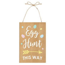 Load image into Gallery viewer, Easter Egg Hunt Hanging Sign
