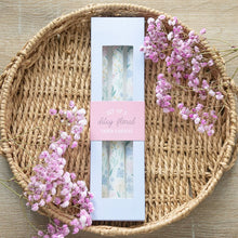 Load image into Gallery viewer, Set of 3 Ditsy Floral Taper Candles

