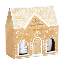 Load image into Gallery viewer, Set of 2 Gingerbread Cork Lidded Candles
