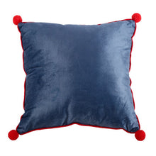 Load image into Gallery viewer, Gnome Sweet Home Print Cushion with Pom Poms
