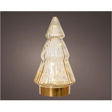 Load image into Gallery viewer, LED Glass Tree Ornaments - Various Colours
