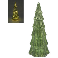 Load image into Gallery viewer, LED Light Up Glass Christmas Trees - Available in 3 sizes
