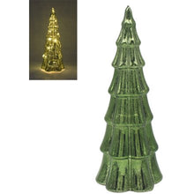 Load image into Gallery viewer, LED Light Up Glass Christmas Trees - Available in 3 sizes
