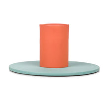 Load image into Gallery viewer, Two-Tone Metal Candle Holder - Various Colours
