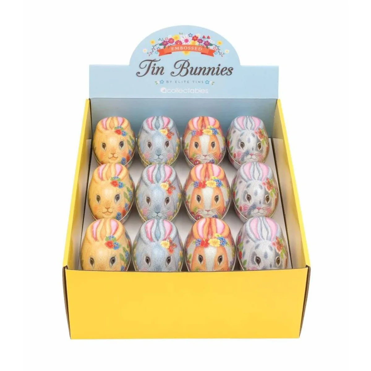Rabbit Shaped Tin Eggs – The Butterfly and Bee Gift and Homeware