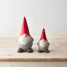 Load image into Gallery viewer, Red &amp; Grey Gonk Ornament 16 cm
