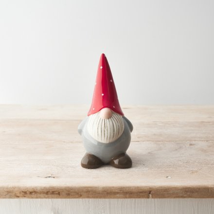 Red & Grey Gonk Ornament 16 cm