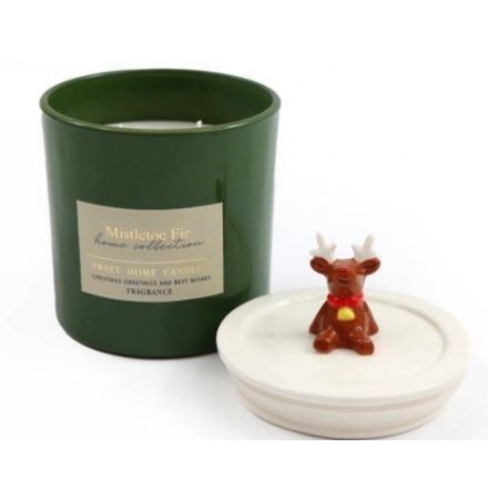 Christmas Candle Pots with Characters