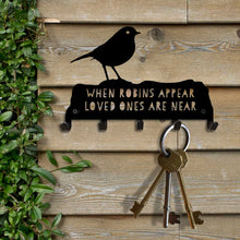 Load image into Gallery viewer, A Blackbird Sang - Key Hooks - Various Designs
