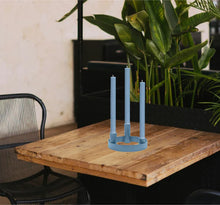 Load image into Gallery viewer, Round Metal Candelabra
