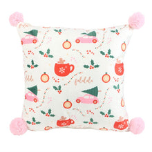 Load image into Gallery viewer, Sugarplum Christmas Print Cushion
