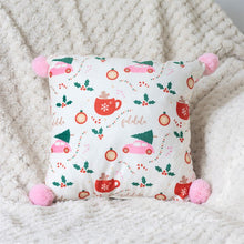 Load image into Gallery viewer, Sugarplum Christmas Print Cushion
