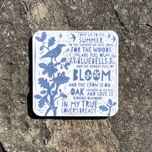 Load image into Gallery viewer, A Blackbird Sang - Coasters - Various Designs
