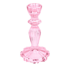 Load image into Gallery viewer, Tall Glass Candle Holder
