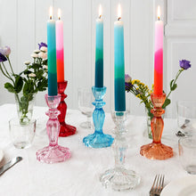 Load image into Gallery viewer, Tall Glass Candle Holder

