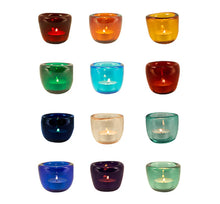 Load image into Gallery viewer, Handmade Glass Tealights
