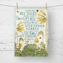 Load image into Gallery viewer, A Blackbird Sang - Tea Towels - Various Designs
