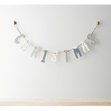 Wooden Christmas Garland