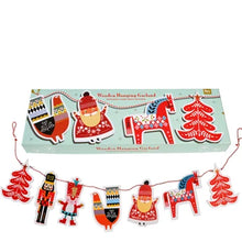 Load image into Gallery viewer, Wooden Nordic Christmas Garland
