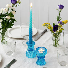 Load image into Gallery viewer, Glass Candle Holders - Double Ended
