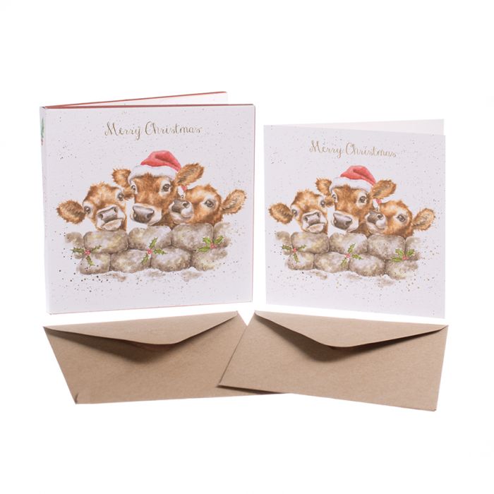 Christmas Calves Cards