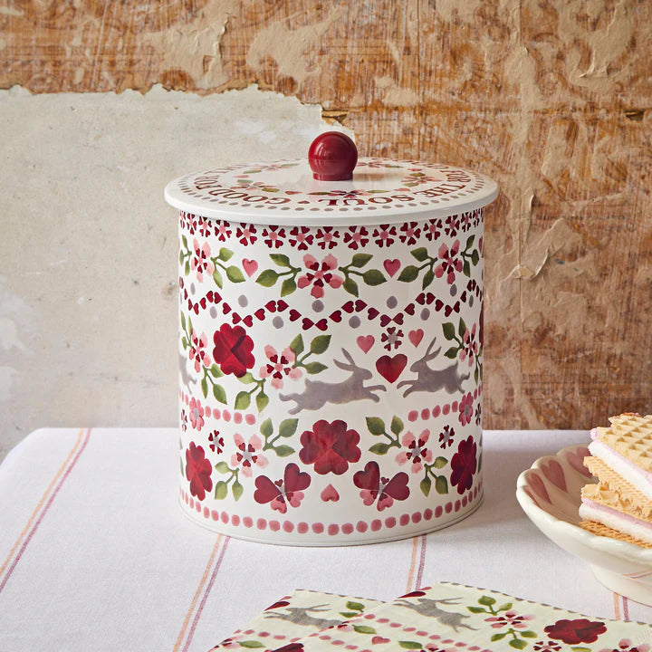 Emma Bridgewater Biscuit Barrel - Love Birds