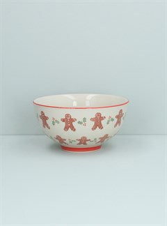 Gingerbread Ceramic Bowl