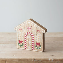 Load image into Gallery viewer, Wooden Gingerbread Houses
