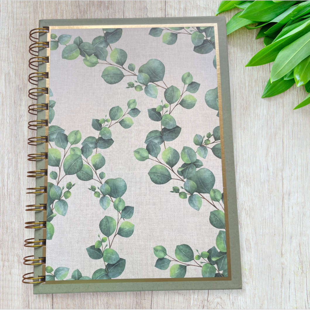 Olive Grove & Eucalyptus Notebook