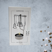 Load image into Gallery viewer, Rotating Christmas Tea Light Holder
