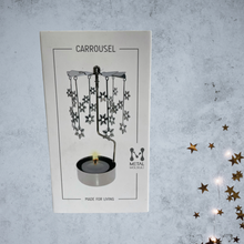 Load image into Gallery viewer, Rotating Christmas Tea Light Holder

