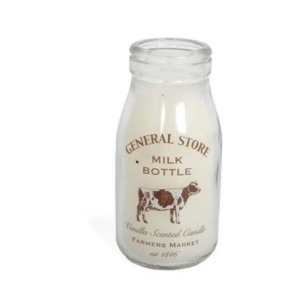 Milk Bottle Vanilla Candle