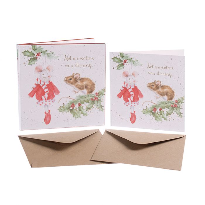 'Not A Creature Was Stirring' Mouse Christmas Cards