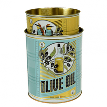 Load image into Gallery viewer, Olive Oil Storage Tins - Set of 2
