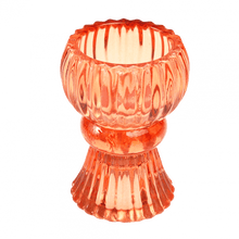 Load image into Gallery viewer, Glass Candle Holders - Double Ended
