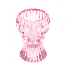 Load image into Gallery viewer, Glass Candle Holders - Double Ended

