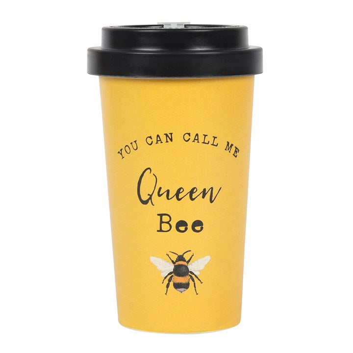 Queen Bee Bamboo Travel Mug