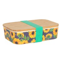 Sunflower Bamboo Lunch Box